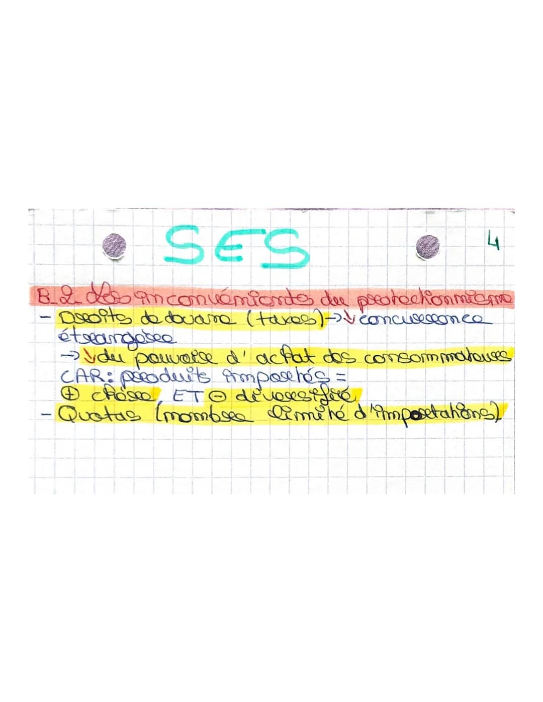 • SES
CHAPITRE: LE COMMERCE INTERNATIONAL
Commerce international: Ensemble dos
échanges commencedel (importations of
exposetations/emtsee pa