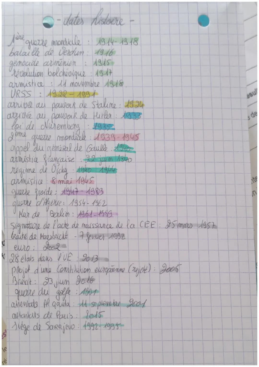 Fiche de révision 