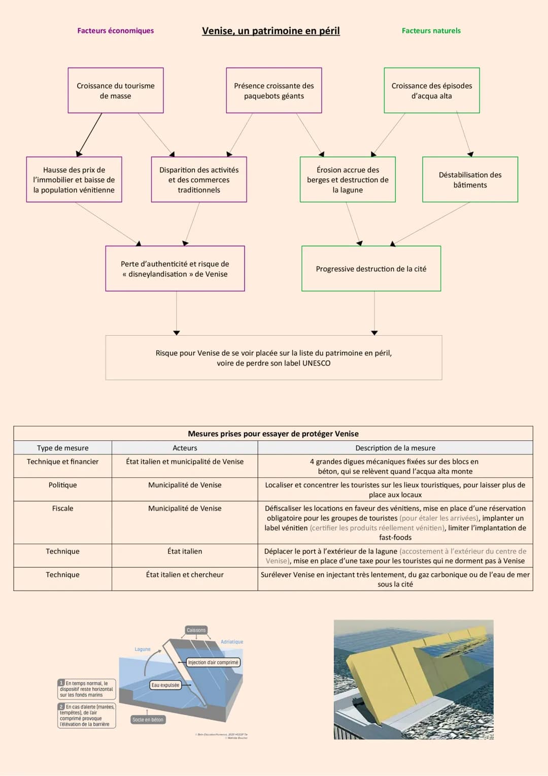 Fiche de Révision HGGSP : Comprendre le Patrimoine et ses Enjeux