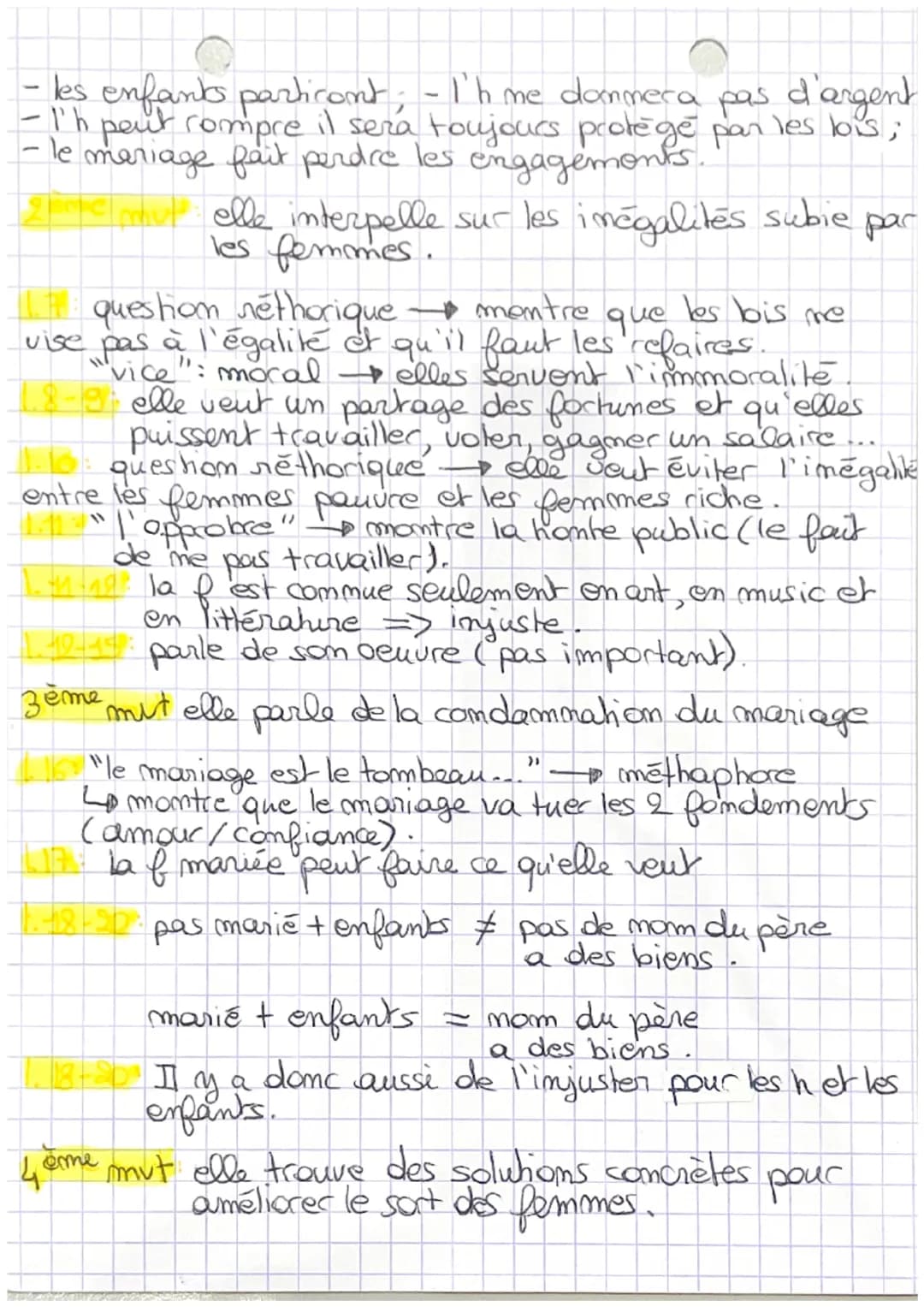 Fim du Postambute
tx bac mº5
INTRO: Olympe de Gouges est une écrivaine, philosophe
et femme politique me en 1728 dans une famille.
bourgeois
