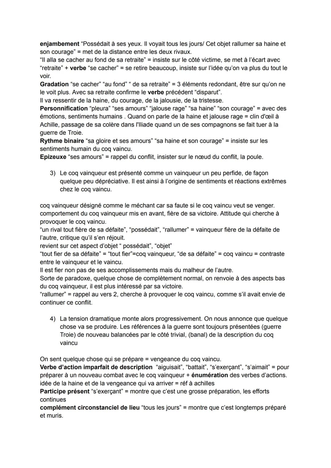 Texte 5: "Les deux coqs" de Jean de la Fontaine
Parcours: rire et savoir
Introduction:
Les Fables de Jean de la Fontaine du livre VII au liv