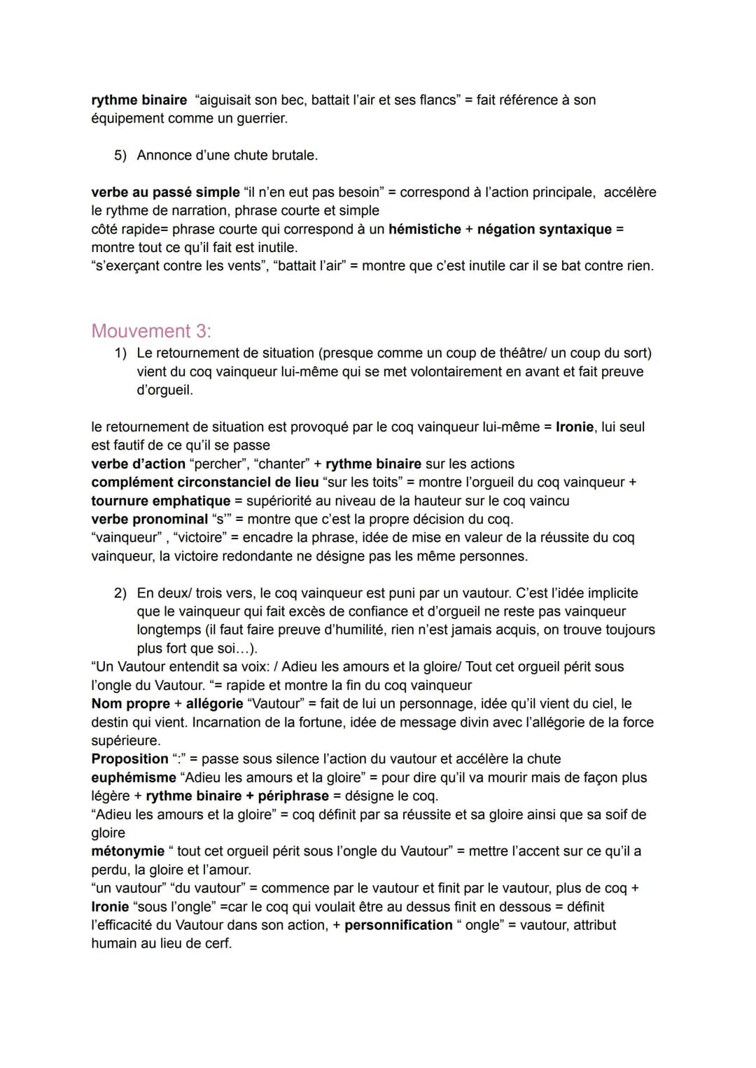Texte 5: "Les deux coqs" de Jean de la Fontaine
Parcours: rire et savoir
Introduction:
Les Fables de Jean de la Fontaine du livre VII au liv