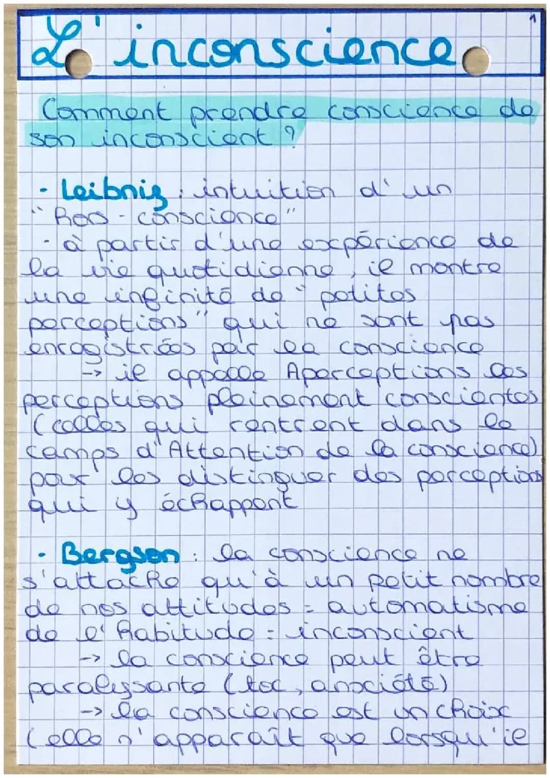 Comprendre l'inconscient et la conscience: Freud et Bergson expliqués