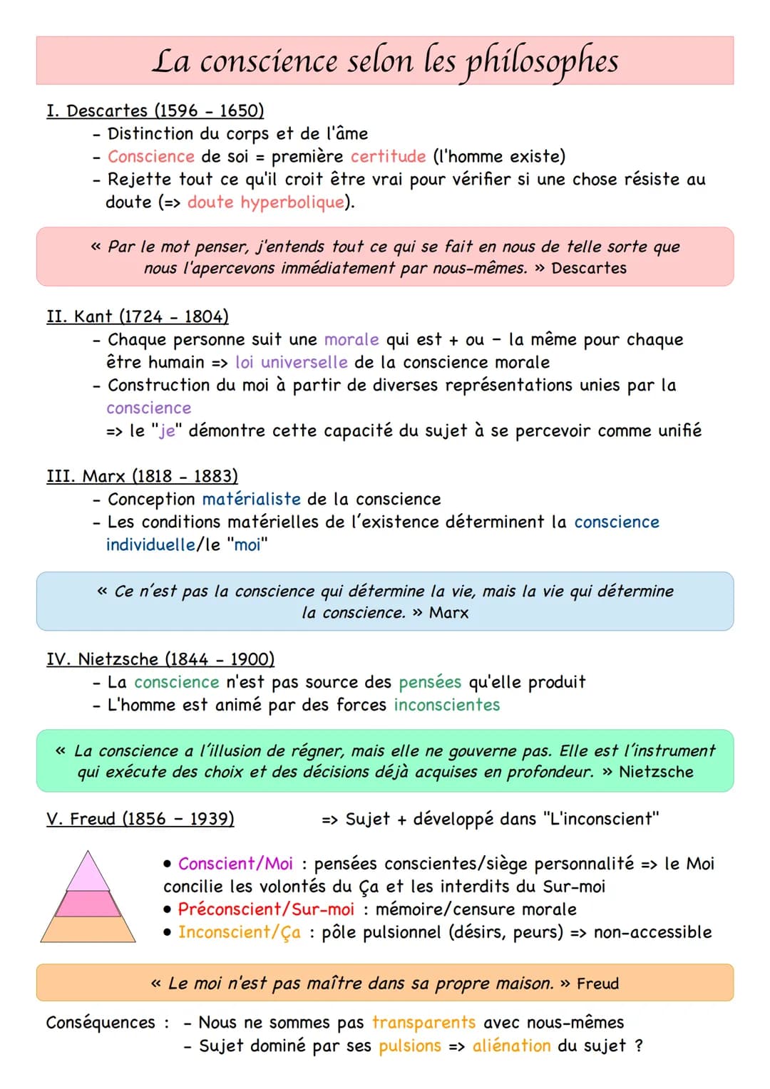 
<p>La conscience morale est la capacité à porter un jugement moral sur ses actions et à avoir connaissance de ses pensées, de ses émotions,