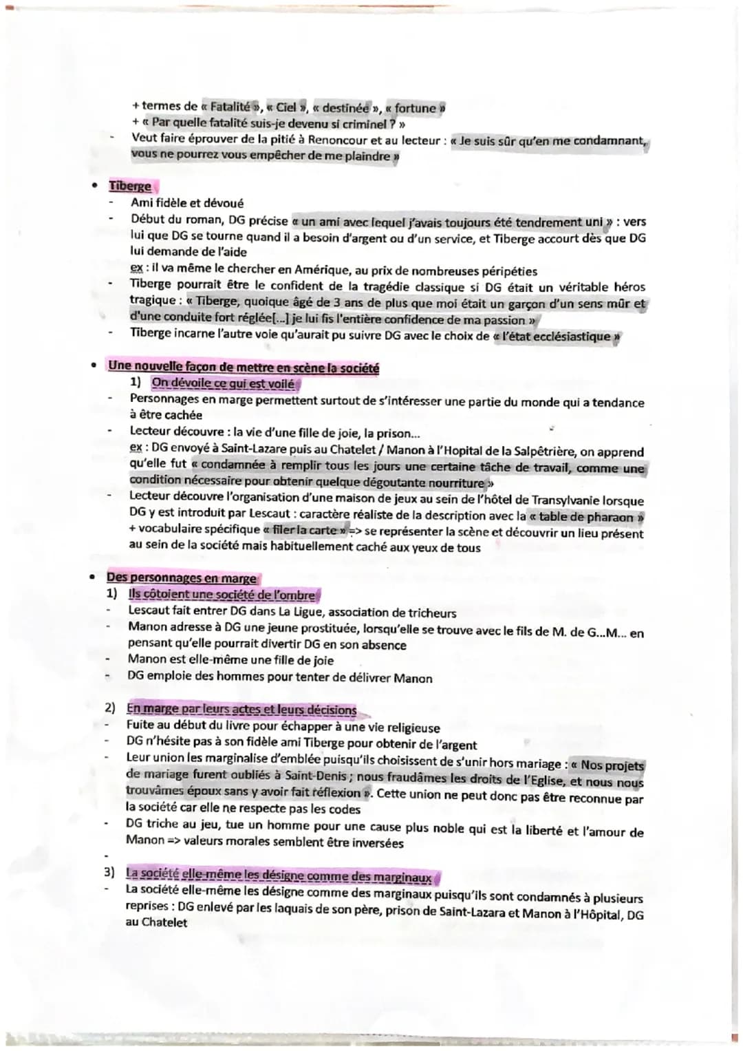 ●
Dissertation Manon Lescaut
Titre complet : Histoire du chevalier Des Grieux et de Manon Lescaut
Abbé Prévost:
Fuit le couvent à 2 reprises