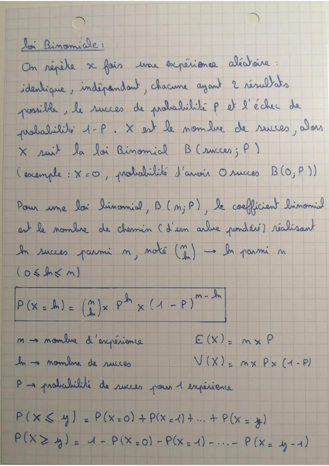 Probabilités
expérience aléatoire : on me
issue:
évent élémentaire: me
évent impossible:
réunion :
l'avance
résultat possible d'un évènement