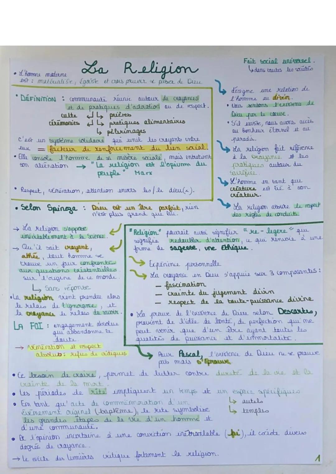 La Religion
• L'hamore moderme
est : matérialisie, égoiste et crois pouver passer de Dieu
.
DEFINITION : communauté réunic autour de crayanc