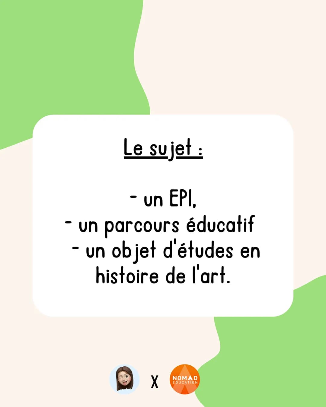 TOUT sur l'oral
du brevet Oublie pas
de t'abonner
pour ne rien louper..
L'épreuve :
L'oral du Brevet est la
soutenance d'un projet réalisé
d
