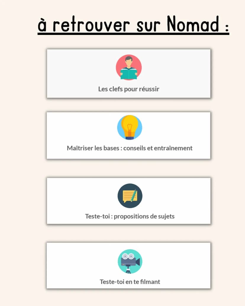 TOUT sur l'oral
du brevet Oublie pas
de t'abonner
pour ne rien louper..
L'épreuve :
L'oral du Brevet est la
soutenance d'un projet réalisé
d