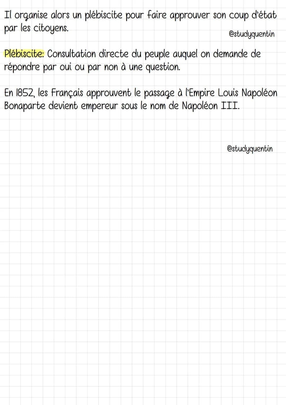 Les francais et le vote de
1814 a 1870
On distingue dans cette période trois types de régime:
• La monarchie constitutionnelle avec Louis XV