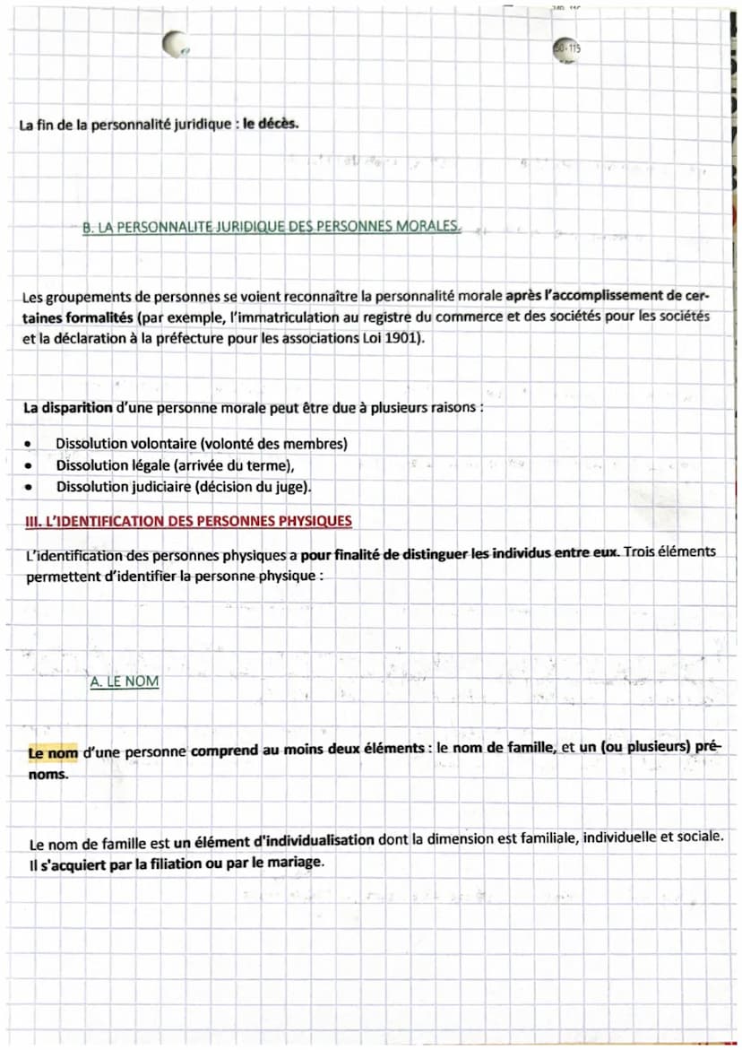 -droit
chapitre 71
Introduction:
STEP
Seules les personnes juridiques peuvent faire valoir leur droit. La personne juridique est reconnue co
