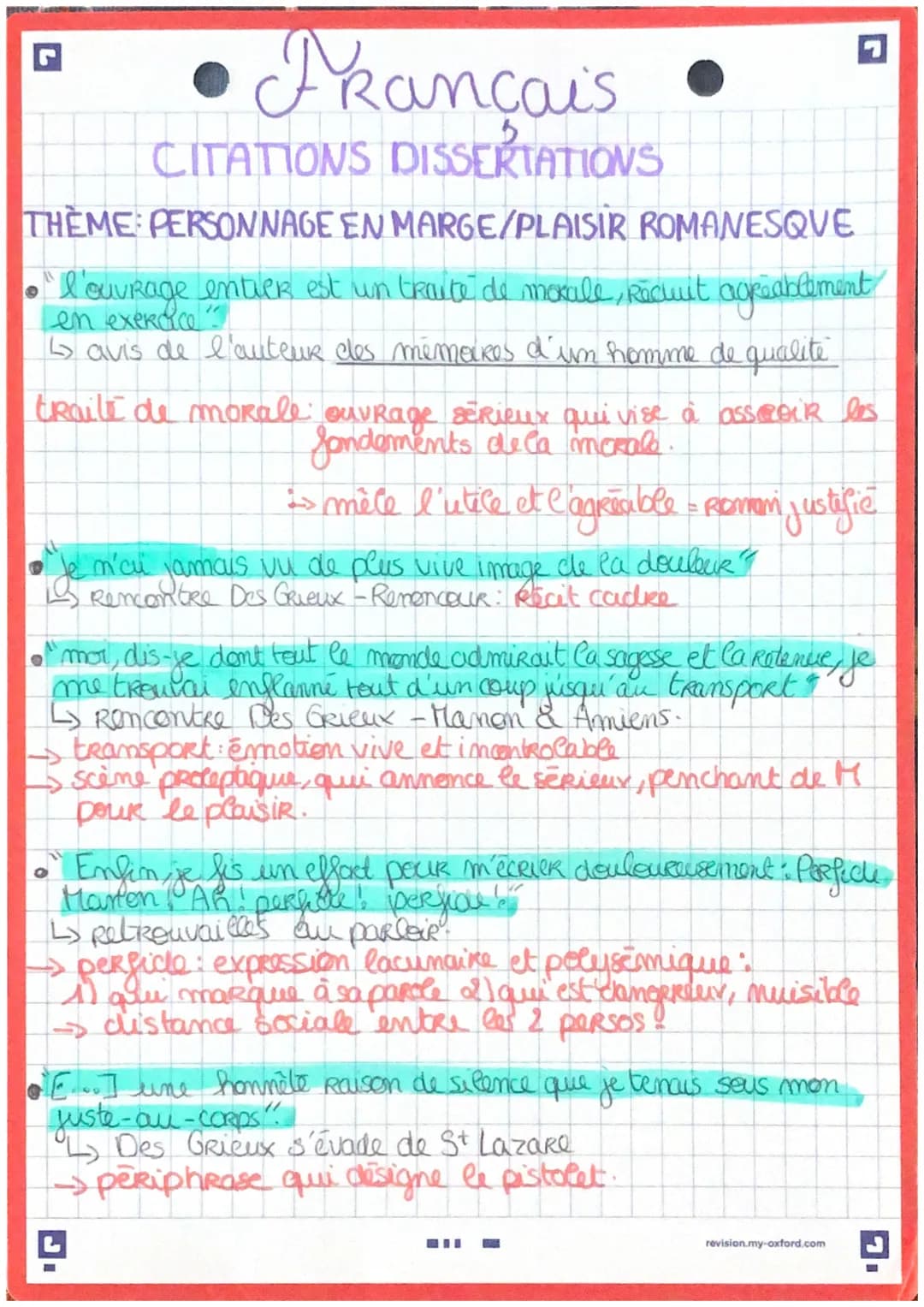 Français
mᵒ1
FICHE DISSERTATION MANON LESCAUT
ZESCA
THEME: PERSONNAGE EN MARGE/PLAISIR ROMANESQUE
OE 2
introduction:
deckie
Au début du XVil