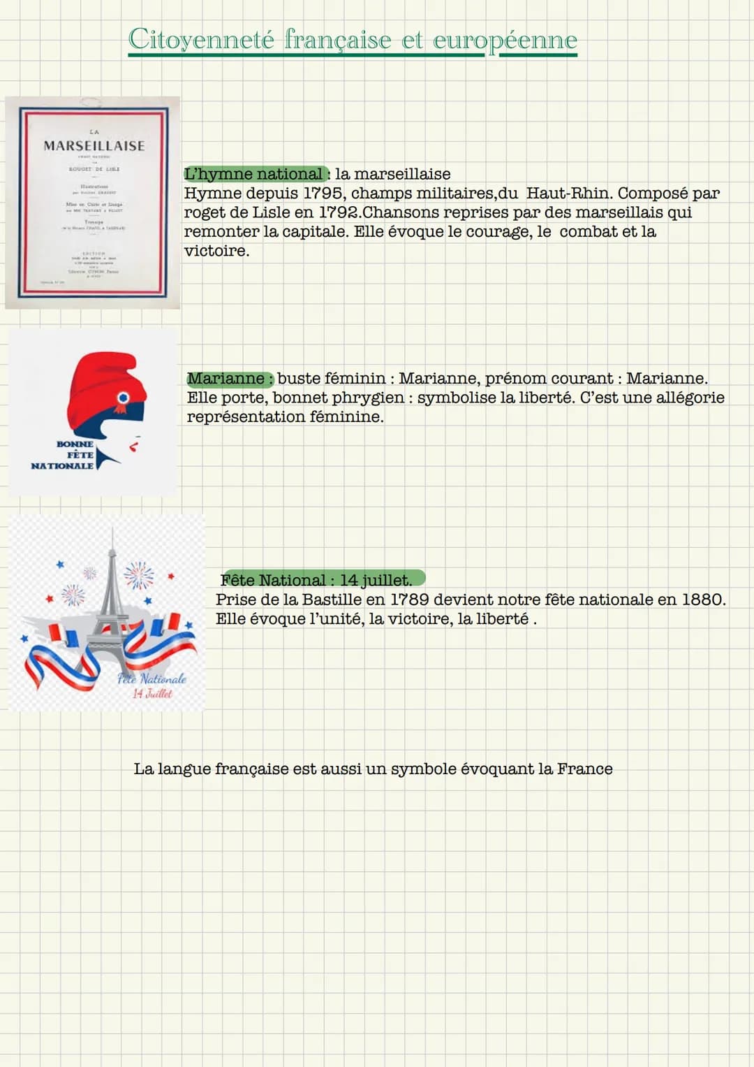 Citoyenneté Française et européenne
1-Comment obtient-on la nationalité française
Pour avoir la nationalité il faut:
-on peut l'obtenir par 