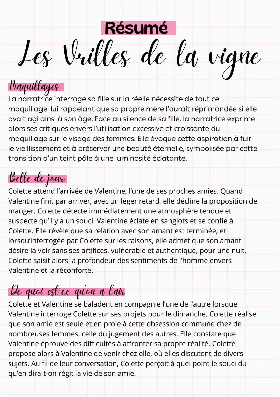 Résumé
Les Vrilles de la vigne
Les villes de la vigne
C'est le récit d'un rossignol mélodieux, captivé par le chant, et qui a
l'habitude de 