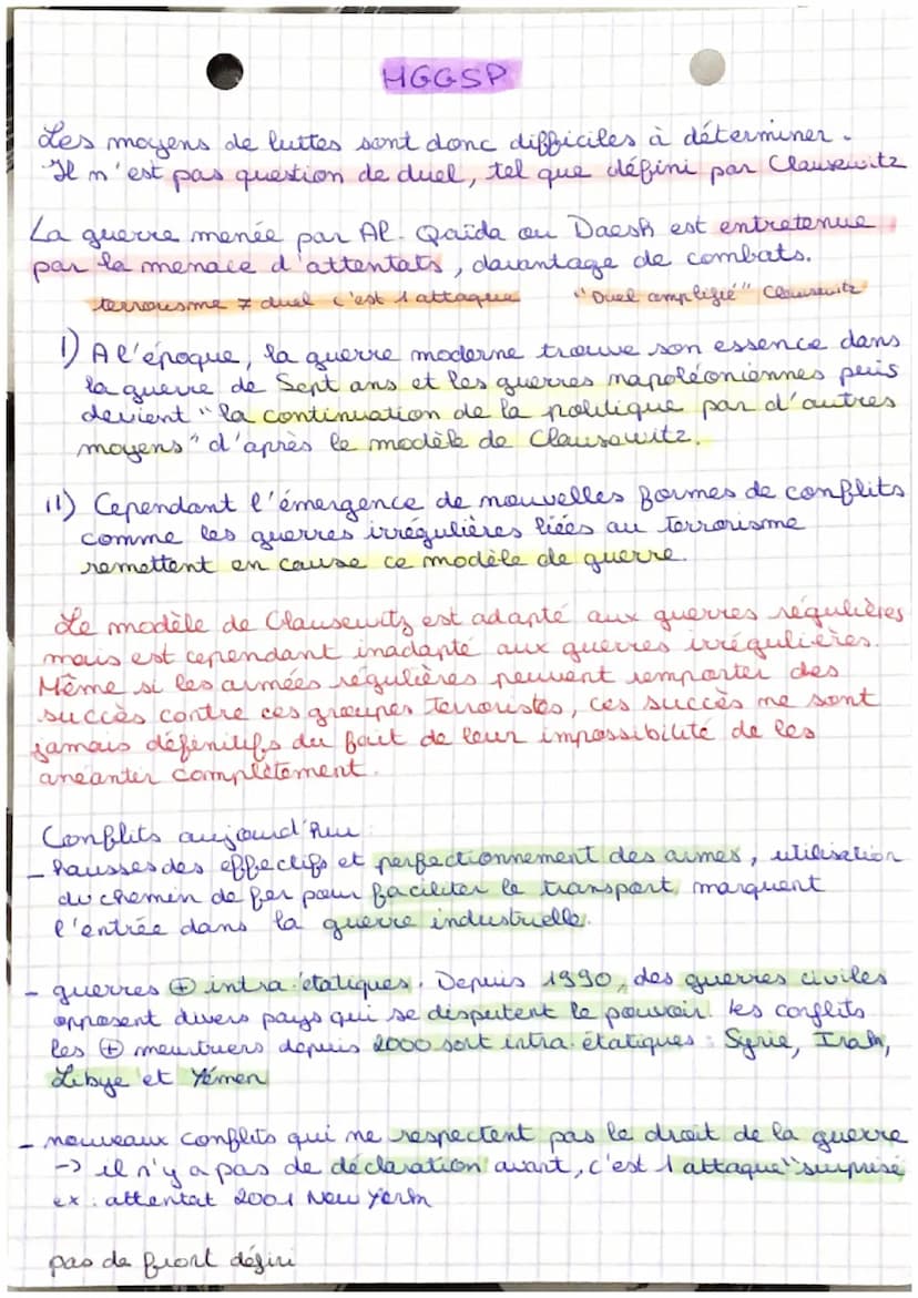 HGG SP
Guerre de Fans oppose de 1756 à 1763, la France
alliée à l'Autriche et la Preisse alliée à l'Angleterre.
La cause principale étant la