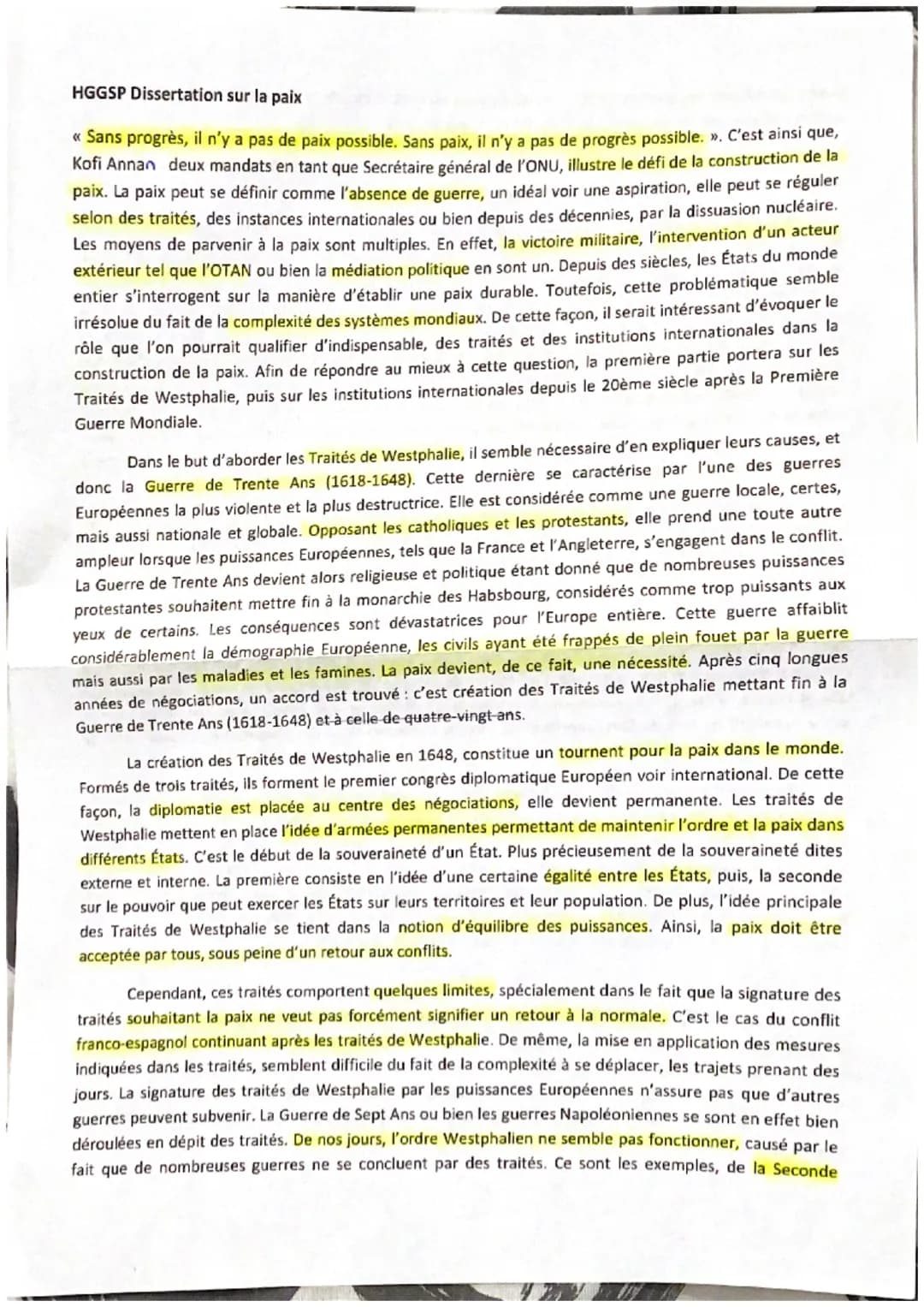 HGG SP
Guerre de Fans oppose de 1756 à 1763, la France
alliée à l'Autriche et la Preisse alliée à l'Angleterre.
La cause principale étant la