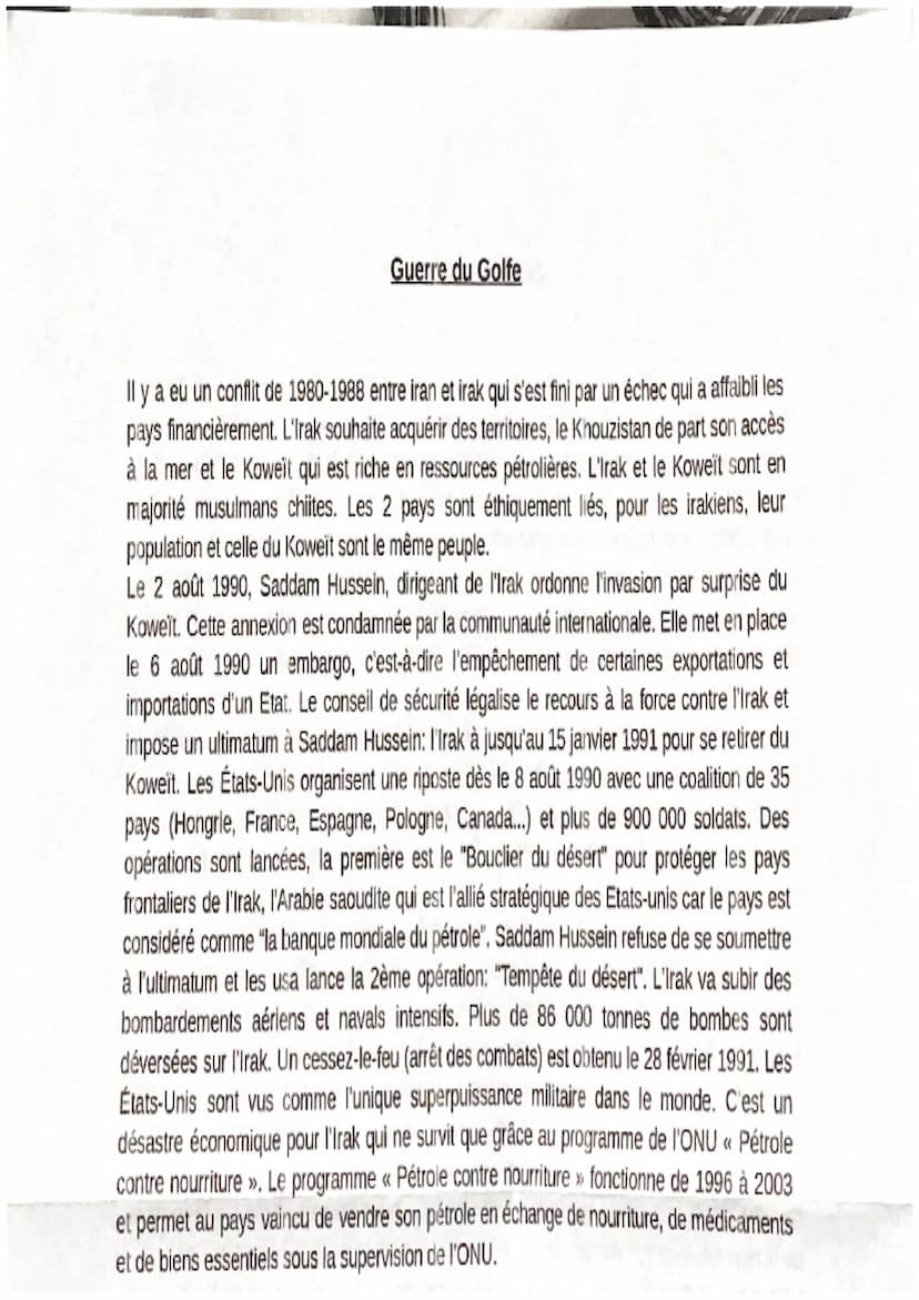 HGG SP
Guerre de Fans oppose de 1756 à 1763, la France
alliée à l'Autriche et la Preisse alliée à l'Angleterre.
La cause principale étant la