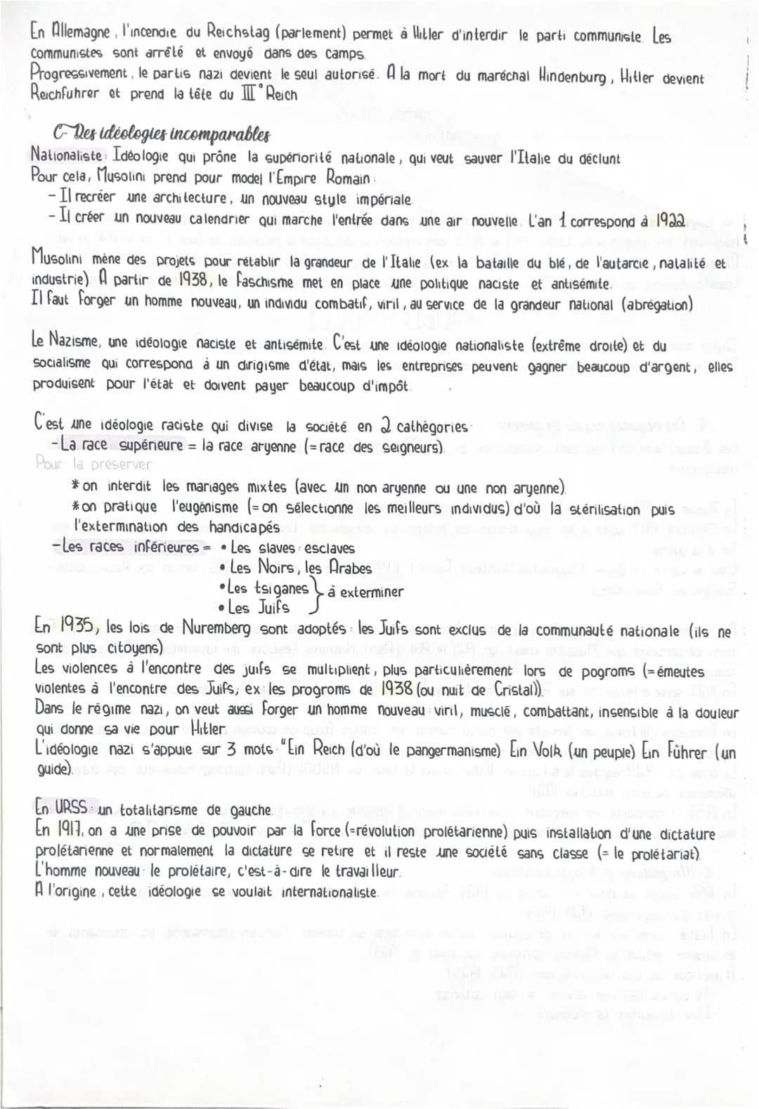 ob will it tomada inson) ngemell()n)
Chapitze 2
Les régimes totalitaires
THEME Fragilités des démocraties, totalitarismes et 2nd Guerre mond