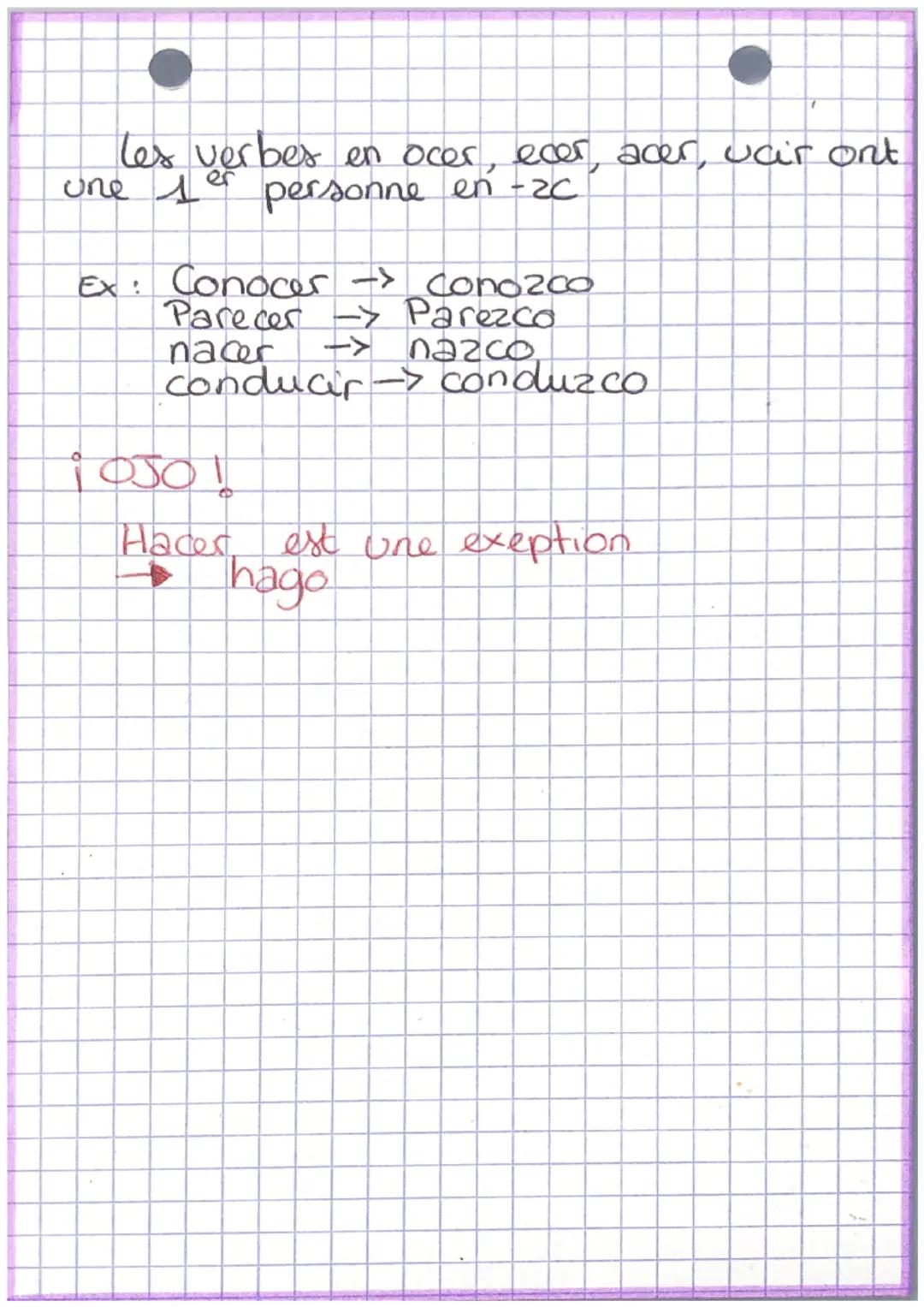 # ESPAGNOL

la diphtongue:

La diphtongue est une modification de la racine du verbe.

Il existe deux formes de diphtongue:

- E $\rightarro