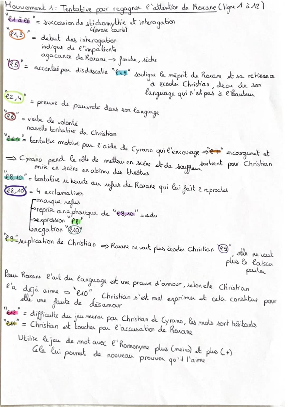 # Texte 13 : Cyrano de Bergerac, Edmond Rostand, Acte III

## scène 7

### Introduction:

Edmond Rostand est un auteur romantique du 19<sup>