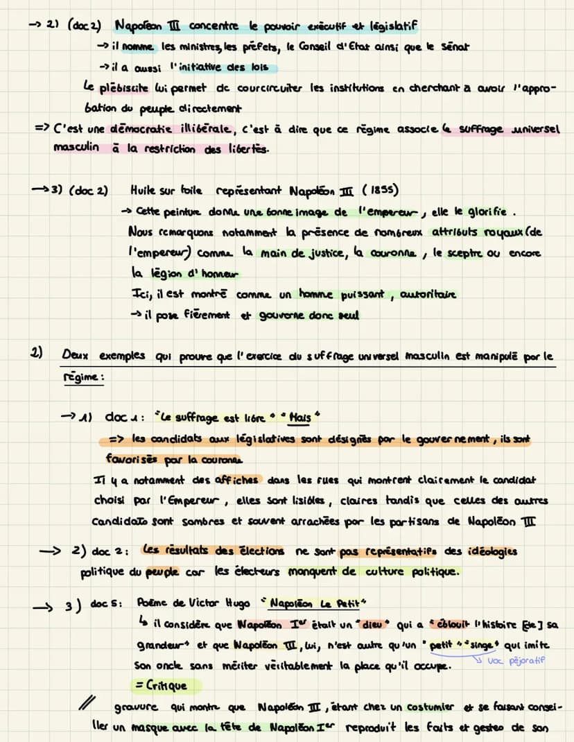 histoire
thème 2: La difficile entrée
dans l'âge democratique: La Deuxie me
Republique et le second Empire (1848-1870) introduction
-> monar