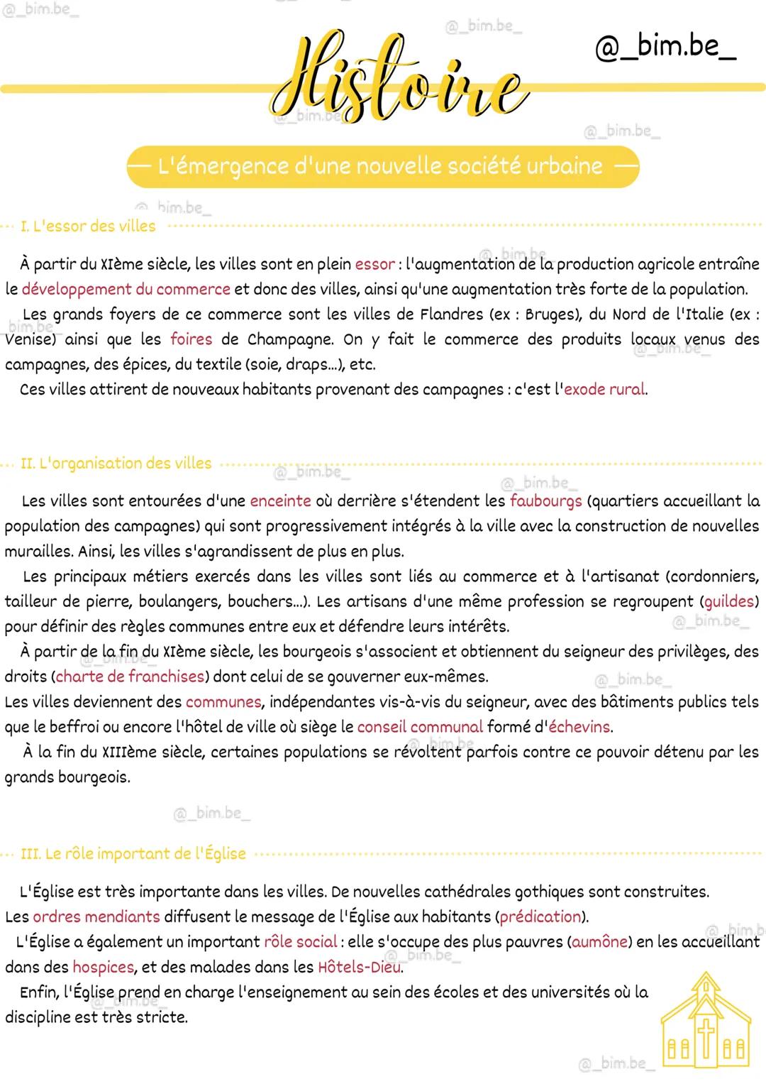 @_bim.be_
_bim.be_
@_bim.be_
@_bim.be_
UN ESSOR URBAIN
La ville est un centre économique :
• augmentation de la production
agricole = dévelo