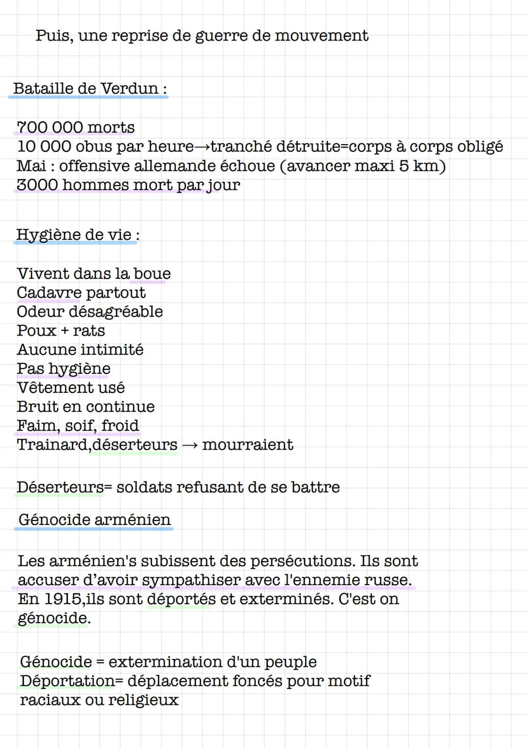  Les causes de la guerre :
Europe divisé en 2
Histoire
lere guerre mondiale
Triple-entente= France, Russie, USA, royaume-
unis
Triple-allian
