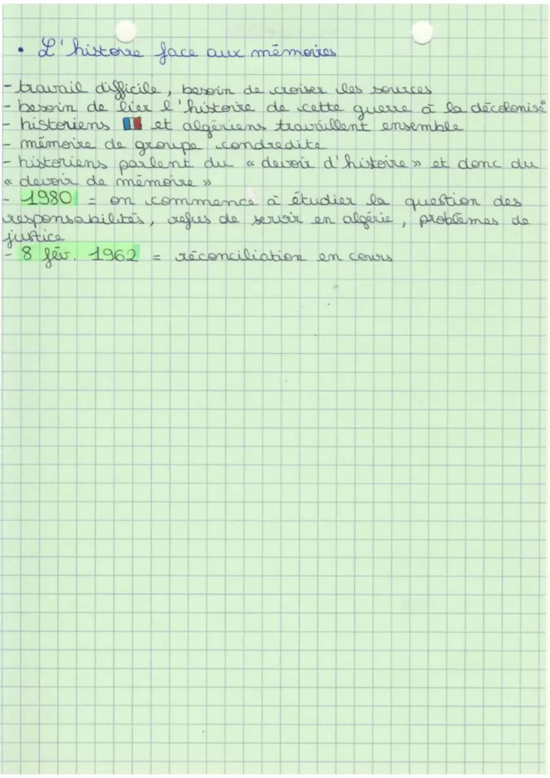 HGGSP THÈME
HISTOIRE ET MÉMOIRE
Objet introductig. Histoire et mémoire, histoire et
justice
FICHE A
Problématique : Quels rapports, la mémoi