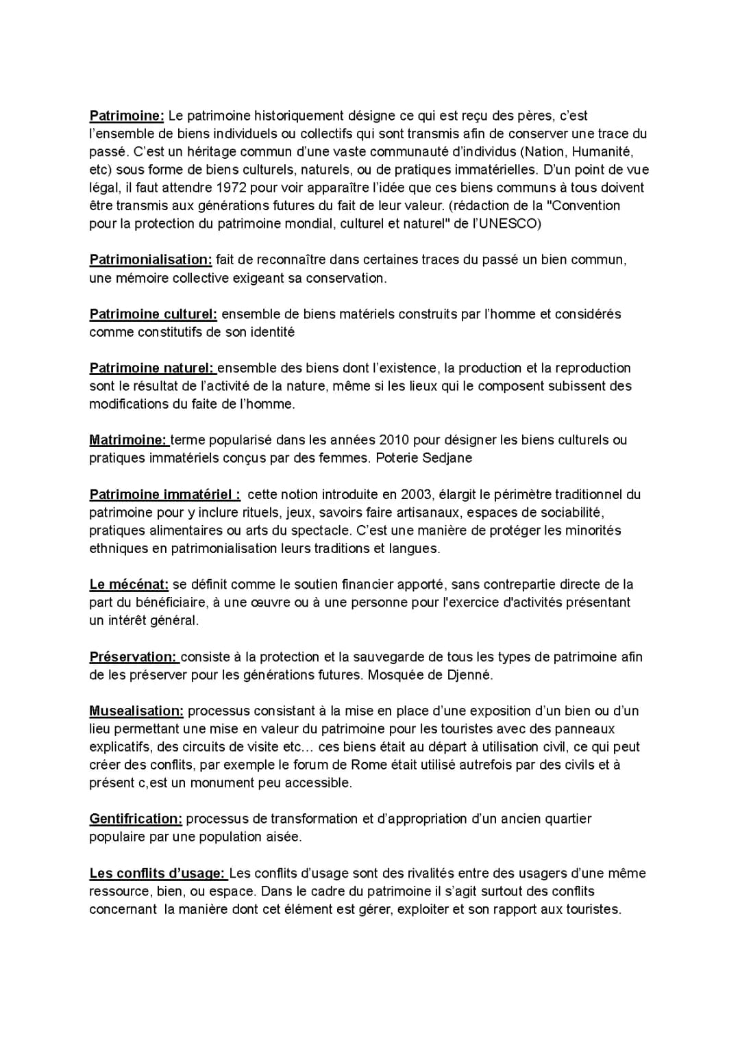 Découvrir le Patrimoine Culturel: Exemples et Importance