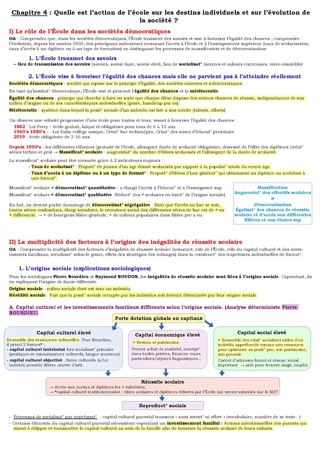 Action de l'Ecole - SES