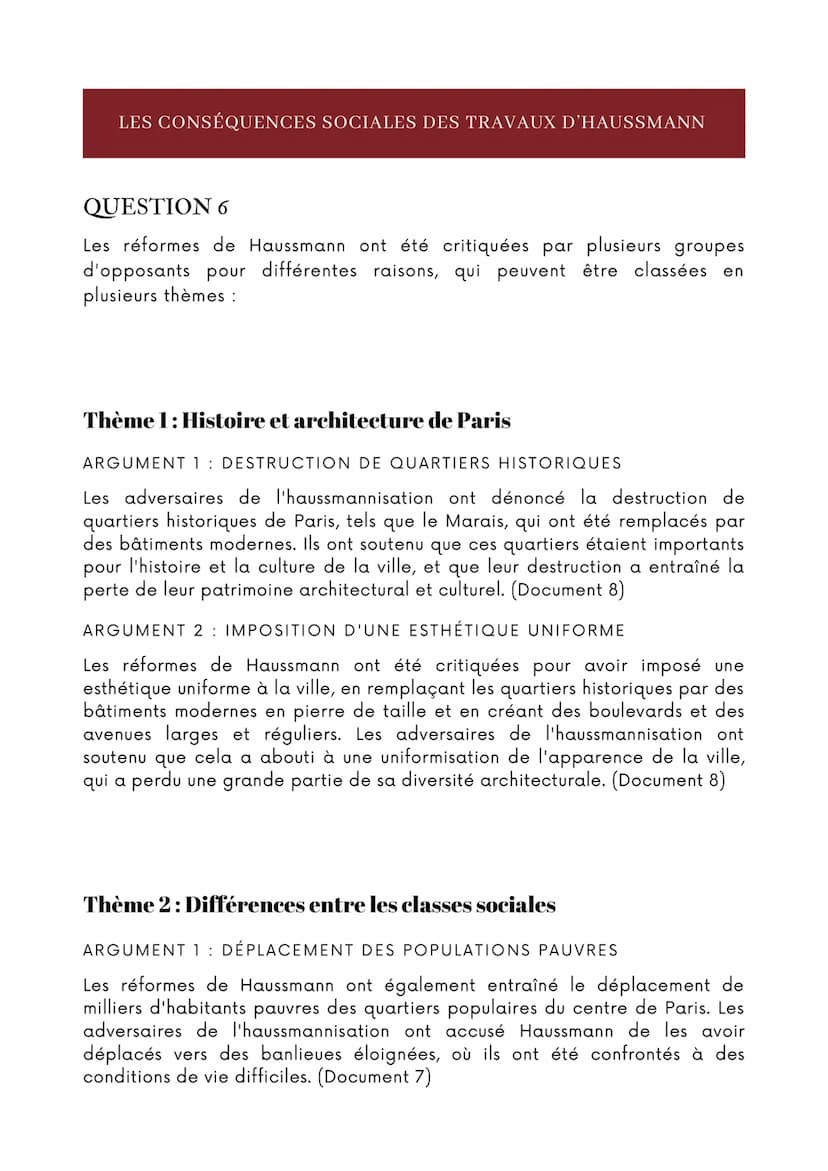 HISTOIRE - 2023
COMMENT HAUSSMANN
TRANSFORME-T-IL PARIS ?
Paris transformé par Napoléon III et le préf de la
Seine, Georges Eugène Haussmann