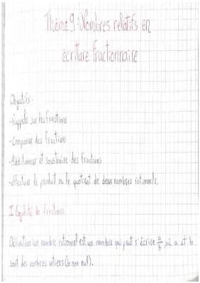 Know Nombres relatifs en écriture fractionnaire thumbnail