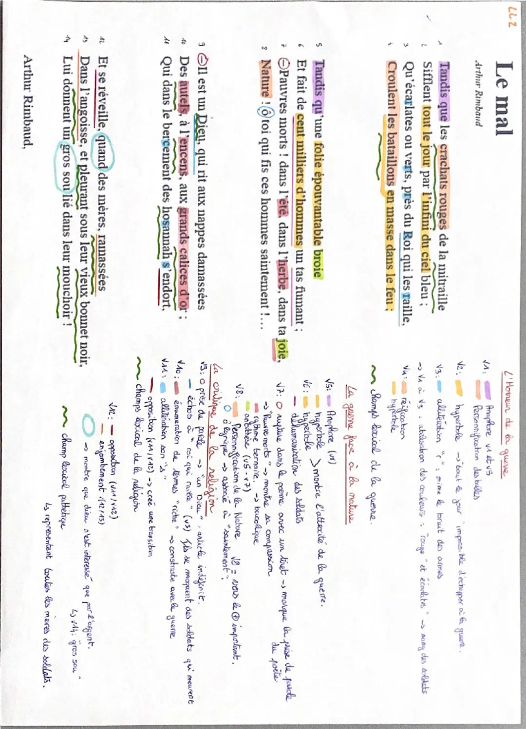 POESIE
INTRODUCTION
Arthur Rimbaud est un porte du XIX siècle, il est un auteur
du symbolisme.
Korsqu'il rédige ses pemiers poemes de son re