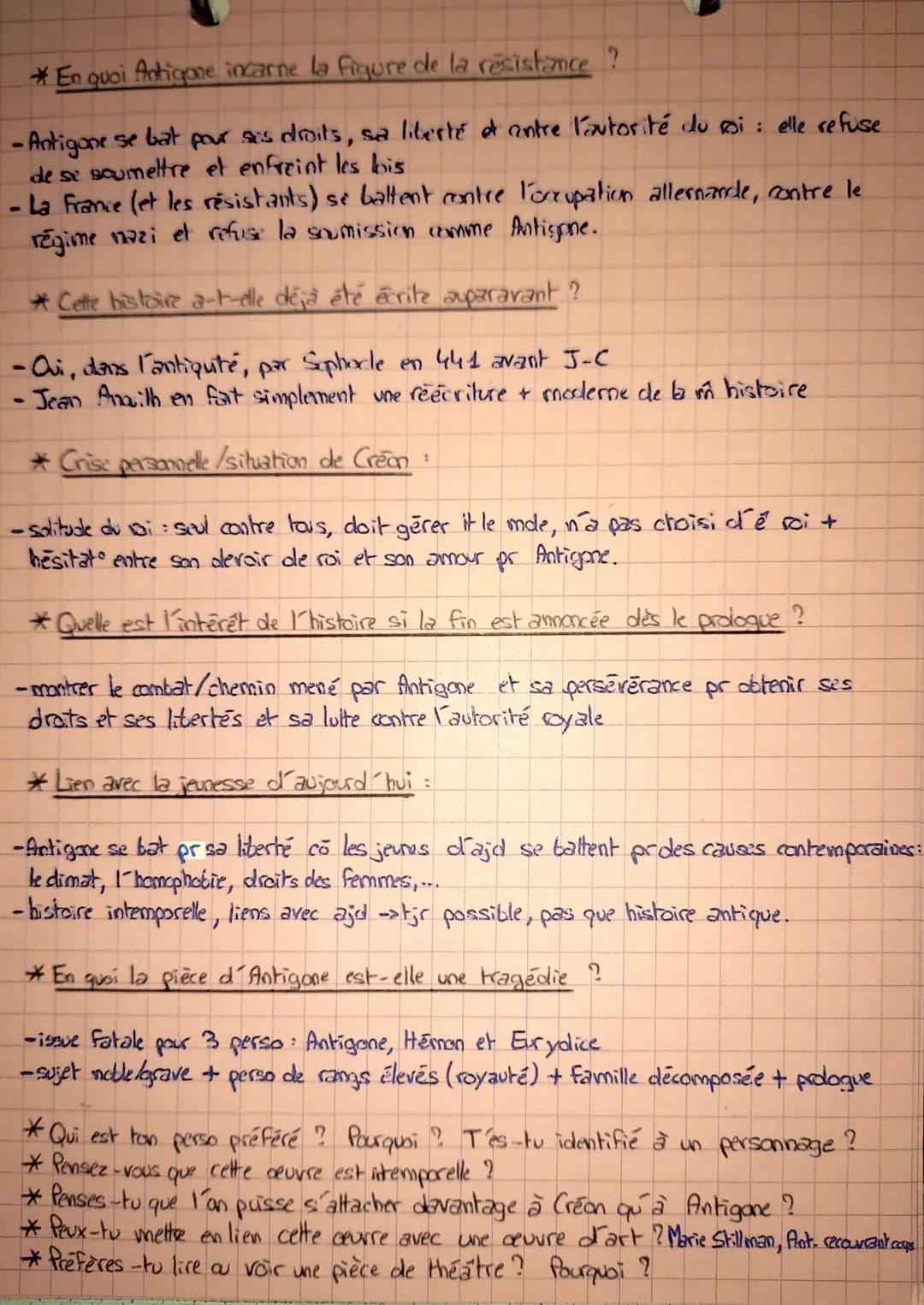 Auloven (oc
*my the dr Qedipe /D'où vient le côté tragique de la pièce ? :
Jocaste et Late (cis de Thebes) consultent oracle: leur enfant fu