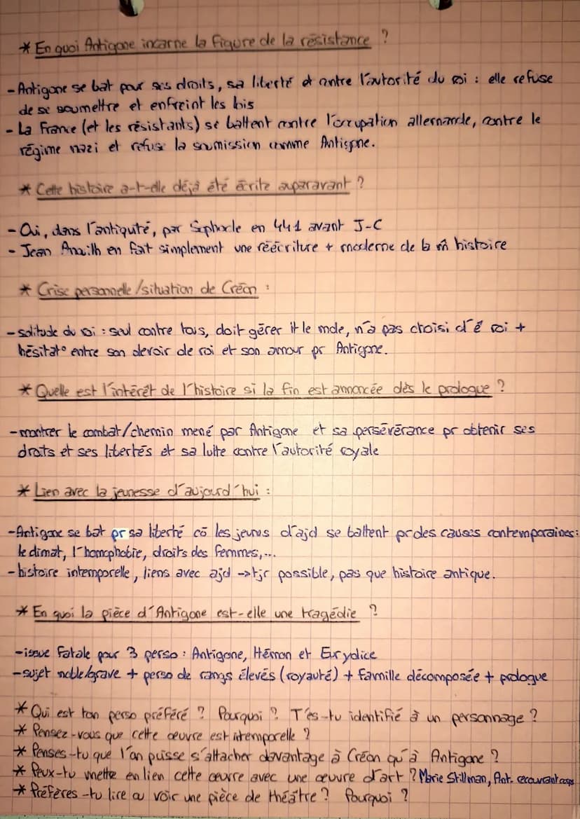 Auloven (oc
*my the dr Qedipe /D'où vient le côté tragique de la pièce ? :
Jocaste et Late (cis de Thebes) consultent oracle: leur enfant fu