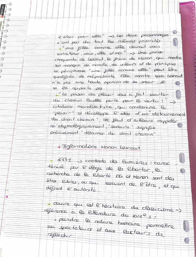 6
Manon
Lescaut
Provost
Abbe
Dissertation
Prevost
Introduction
est
Publiée on 3731 Manon Lescaut de l'Abbe
une oeuvre phare do to litteratur