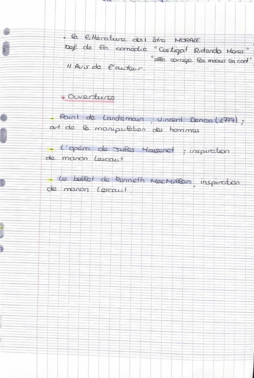 6
Manon
Lescaut
Provost
Abbe
Dissertation
Prevost
Introduction
est
Publiée on 3731 Manon Lescaut de l'Abbe
une oeuvre phare do to litteratur
