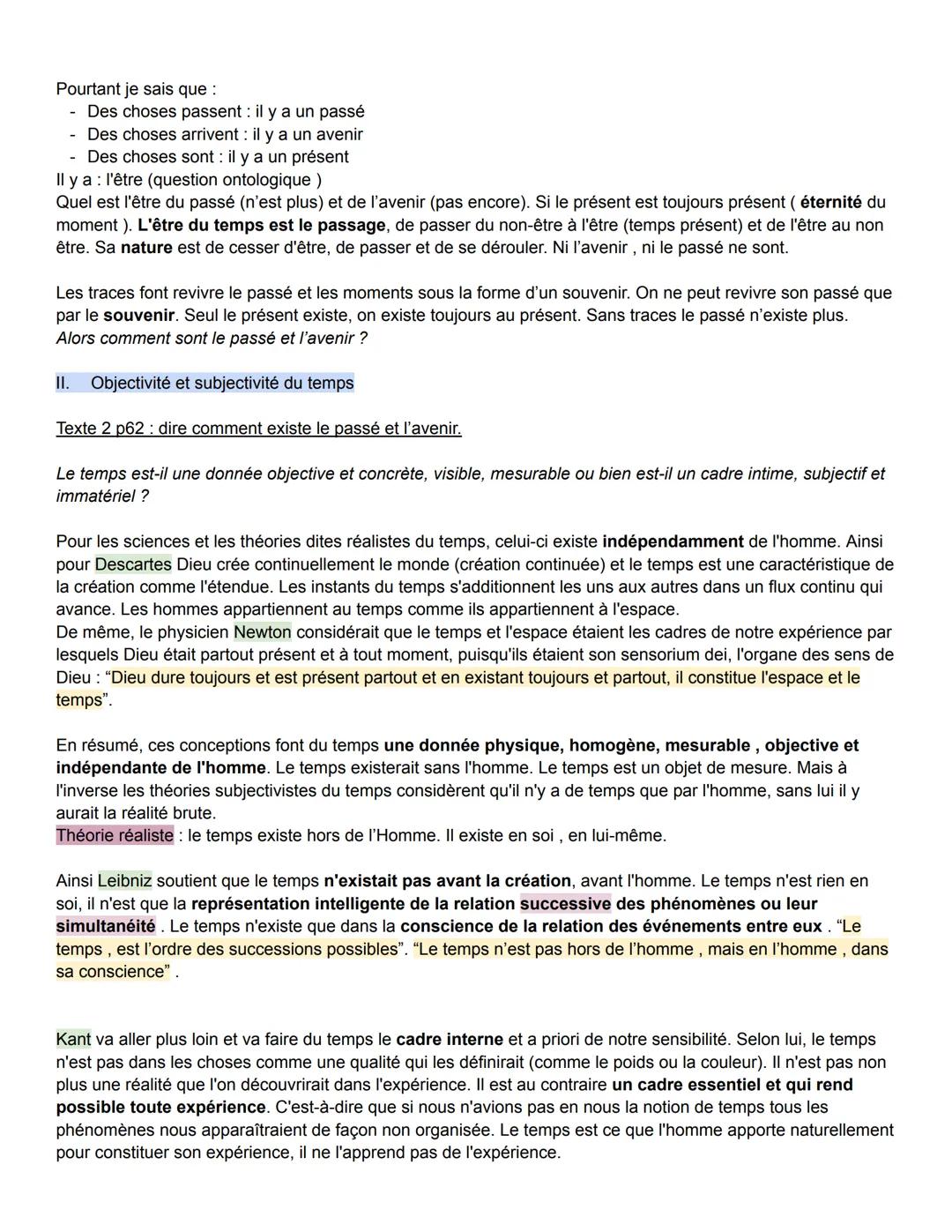 # PHILOSOPHIE
## LE TEMPS

INTRODUCTION
Expressions avec le mot temps:

- avoir le temps → possession ou échappement
- être de son temps → é