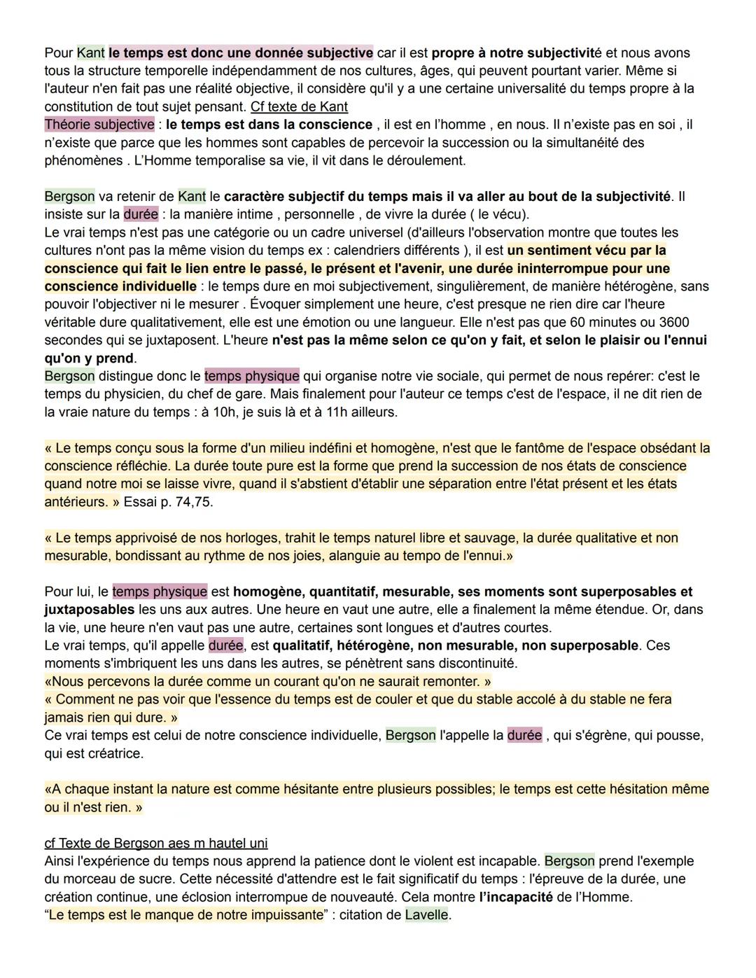 # PHILOSOPHIE
## LE TEMPS

INTRODUCTION
Expressions avec le mot temps:

- avoir le temps → possession ou échappement
- être de son temps → é