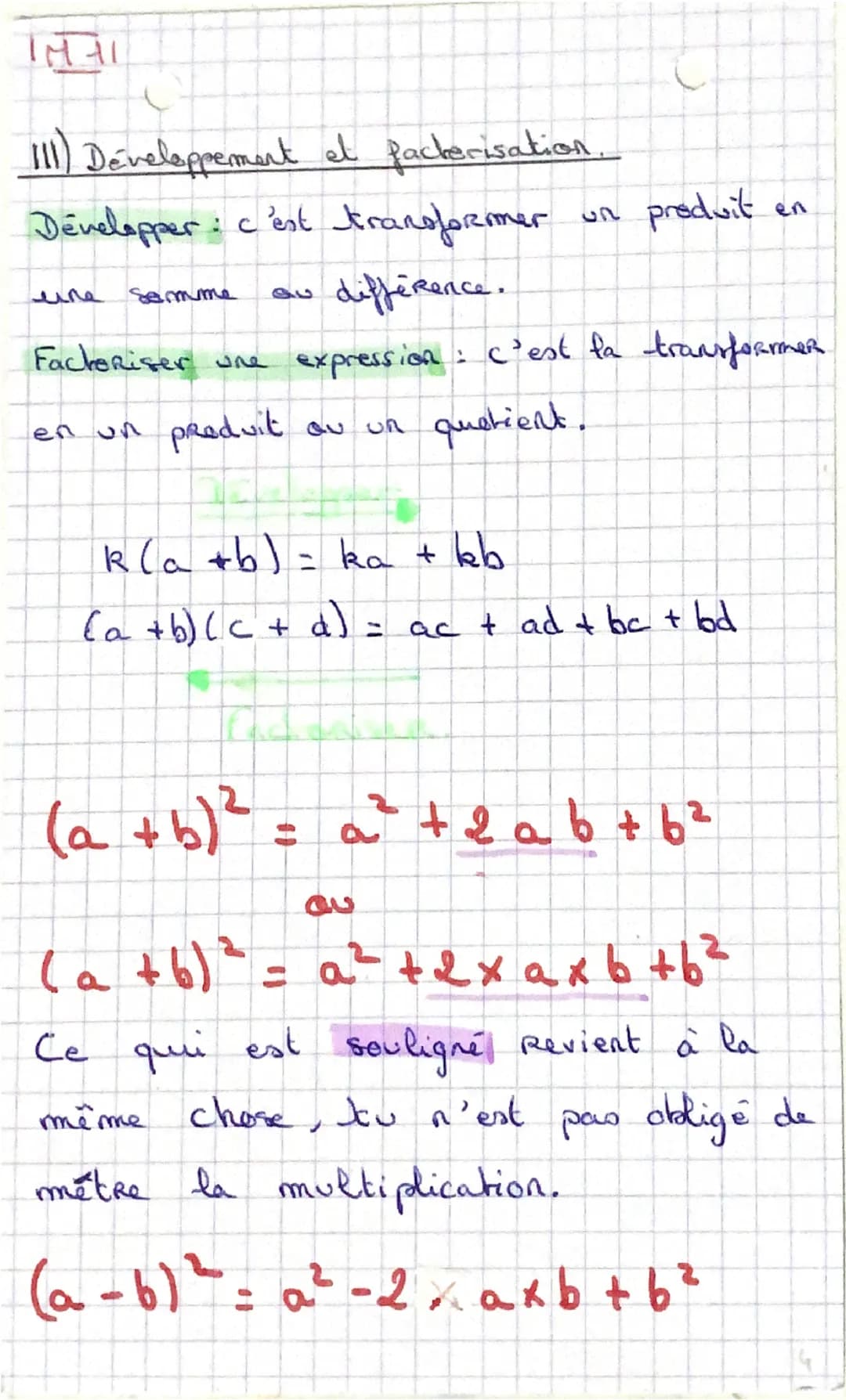 Maths.

IFHI

Puissance et

racine carré

nde

1) fraction

$\frac{a}{b} \times \frac{c}{d} = \frac{a \times c}{b \times d}$

①$\frac{-2}{7}