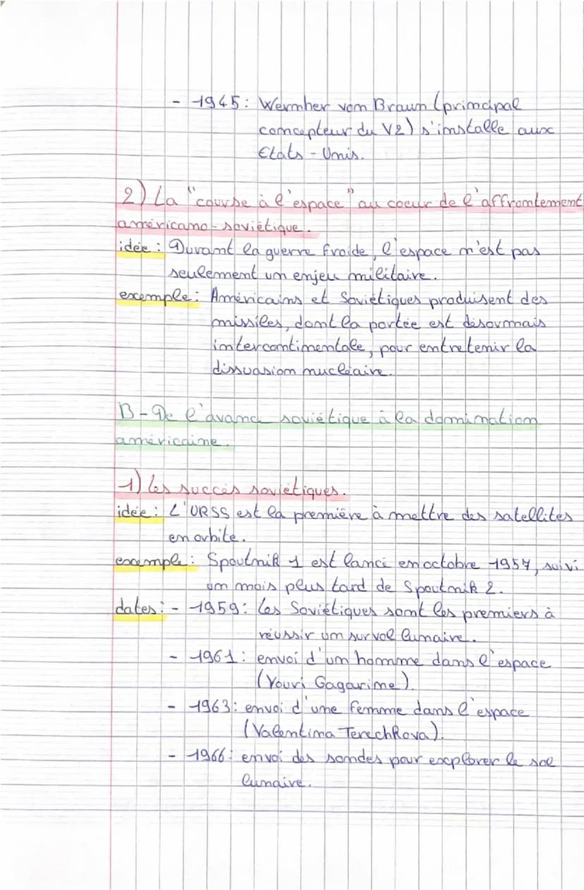 Axe 1: Conquêtes, affirmations de puissance et
rivalites
Introduction!
La conquête des océans depuis l'Antiquité et celle de
l'espace à part