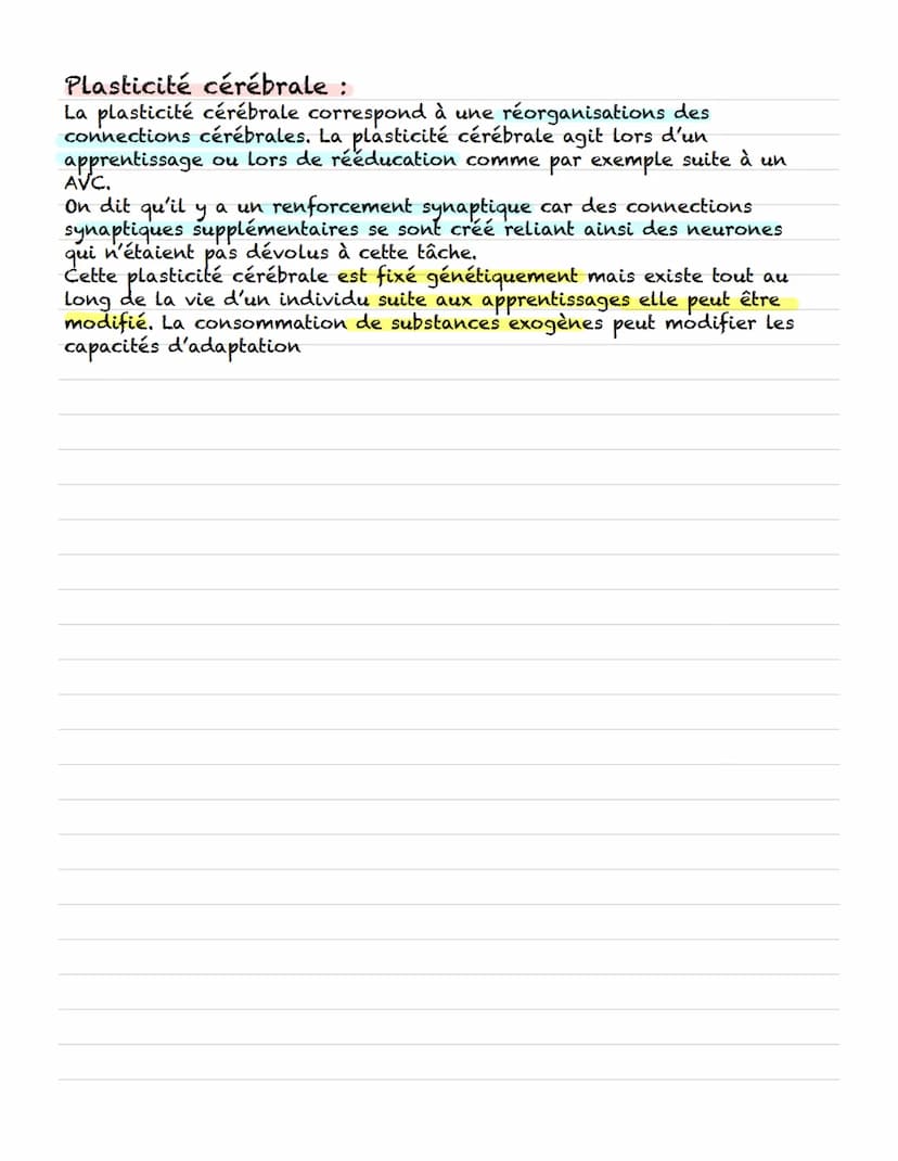Chapitre
I- cerveau et organisation anatomique :
Le système nerveux central est constitué du cerveau et de
la moelle épinière
Le système ner