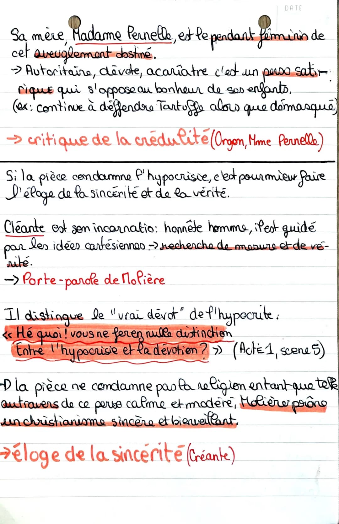 
<p><em>Tartuffe</em> est une célèbre œuvre de Molière, composée de 5 actes. La pièce met en scène l'hypocrisie religieuse de Tartuffe, un f