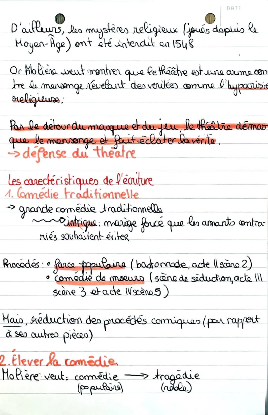 
<p><em>Tartuffe</em> est une célèbre œuvre de Molière, composée de 5 actes. La pièce met en scène l'hypocrisie religieuse de Tartuffe, un f