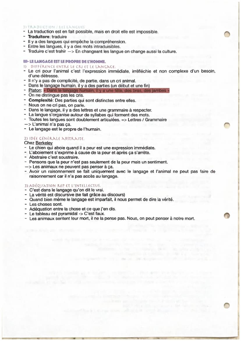 15/05/23
Plan général langage => Y'a-t-il des imperfections dans le langage? >>
1- LE LANGAGE COMME CONDITION SINE QUA NON DE LA PENSÉE.
1) 