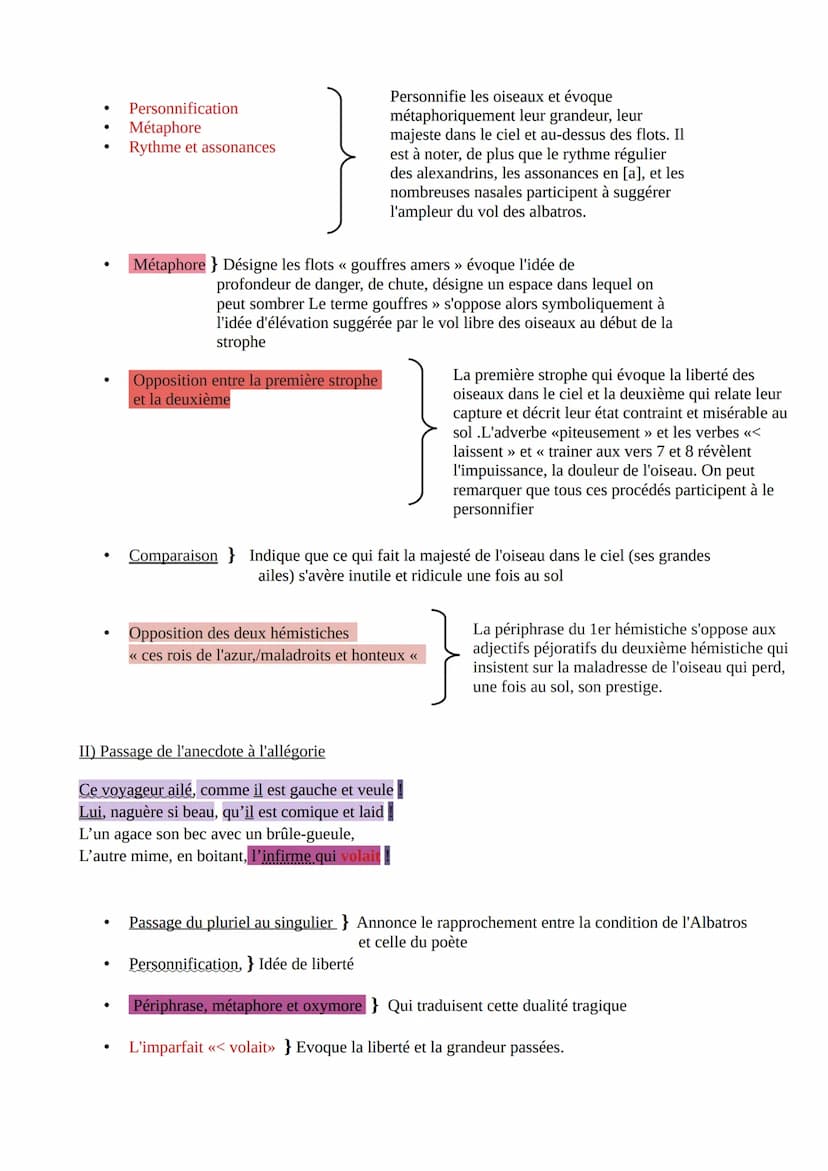 Lecture linéaire n°2 : Charles Baudelaire, Les Fleurs du Mal, « Spleen et Idéal >>,II
« L'Albatros »>,1861
Introduction
Charles Baudelaire (