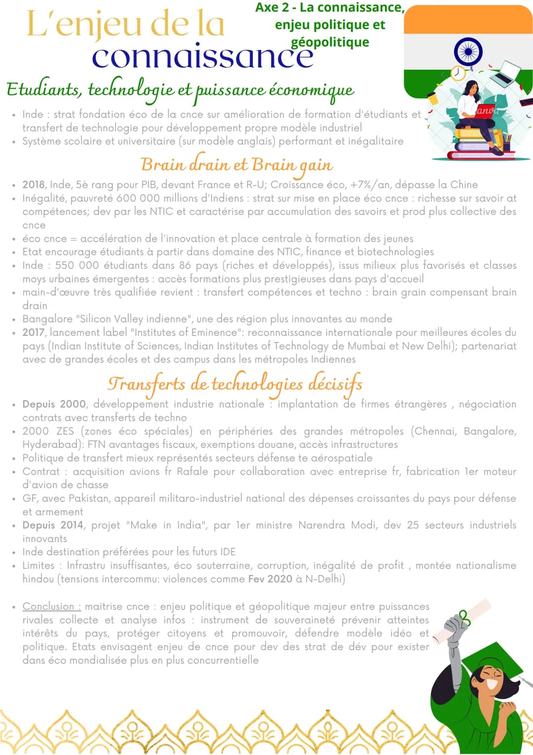 Intro
• Connaissance processus mental, transformation d'une information en savoir
• Dernières décennies: bouleversement acteurs, formes, mod