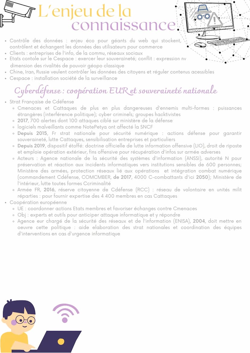 Intro
• Connaissance processus mental, transformation d'une information en savoir
• Dernières décennies: bouleversement acteurs, formes, mod