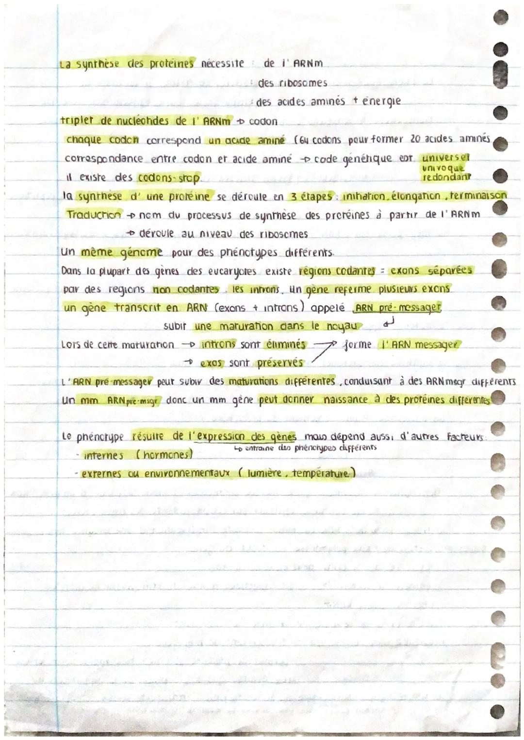 CHAPITRE 3: Capremin du patrimoine_gizatique
Le phénotype ensemble des caractères observables d'un individu
transgenese
dépend des différent