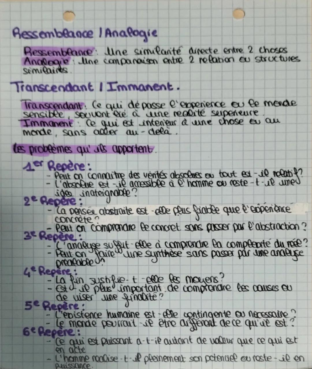 # PHILOSOPHIE 1

Repères du programme

## Absolu | Relatif

Absolu: Ce qui est indépendant de tout autre chose inconditionné.
Relatif: Ce qu